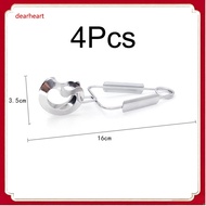 【xk59】 Escargot  for Snail Tongs 4pcs Stainless Steel Kitchen Food Tongs Escargot Clips