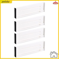 polsbz Drawer Storage Divider Closet Drawer Separator Adjustable Drawer Organizer Divider Set Easy I