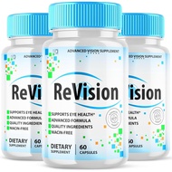 S.O Labs (3 Pack) Revision Eye plement Pills Advanced Vision 2.0 Eye Care Complex Vitamin Capsules P