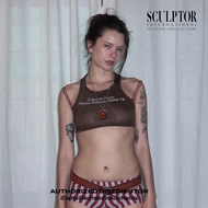 SCULPTOR Zip Crop Top 66666 Underboob Tank