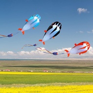 leipupa 3D Software Dolphin Kite Family Outdoor Sports Flying Creative Dolphin Outdoor Gift Kite Lin
