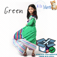 [KW Merit] International Costume Mexico Boy Girl Spain Dress Colour Kids Cosplay Event Party Hallowe