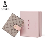 《905》FOXER Women Wallet Exclusive Design Ladies Wallet PVC Artificial Leather Coin Purse Elegant  Sh