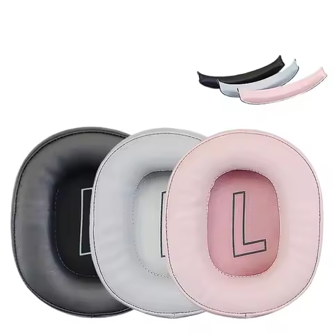 Replacement Leather Earpads Compatible with Edifier Hecate G2 II Gaming Headphones Ear Pads Cushion 