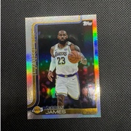 Lebron James Topps Silver