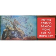 POSTER Card 3D - DRAGON WONG