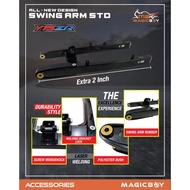 SWING ARM STD PANJANG 2 INCHI Y15ZR/SWING ARM Y15ZR EXTRA 2 INCH