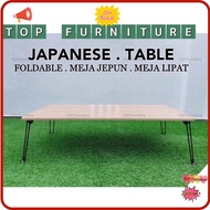 ⭐Ready Stock⭐ 【Ready stock】120x60cm Foldable table#Japanese table#Meja jepun#Meja lipat