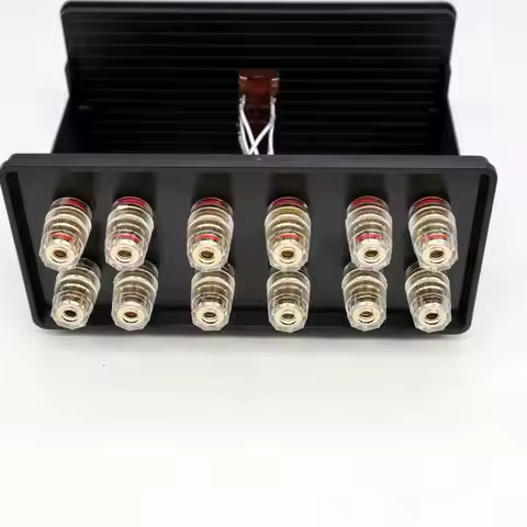 XLR212 2 in 1 out PK switching of two pairs of power amplifier Audio Signal Switcher Switch Selector