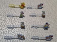 雪姑七友 snow white and seven dwarfs ( 非 hotel 酒店 酒店用品 包裝 吉盒 公仔 毛公仔 筷子 手鏈 鎖匙扣 匙羹 餐具 made in Japan Mickey