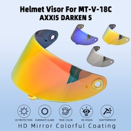 For Axxis Draken S Helmet Visor For MT-V-18C full face lens Anti UV windshiled casco para motos moto