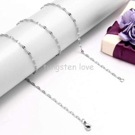 Dây chuyền nữ inox lá me D20