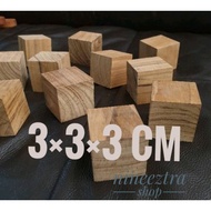 Cube blocks|Teak wood cube 3×3×3 cmDadu rubik's cube