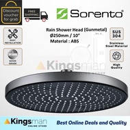 [Kingsman] SORENTO Shower Head Stainless Steel Matt Single Function High Pressure Hand Shower Head