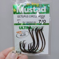 Mustad hook octopus circle hook mata kail pancing fishing hook