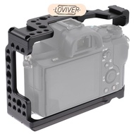 [LOVIVER] Cage Kit Micro Single Camera Extended Cage- A7riii A7miii Camera Handle for DSLR Cheese