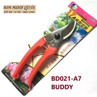 A7 185mm Branch Shears JAPAN Standard Red Handle BD021 BUDDY