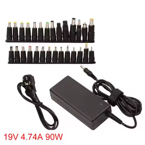 AC 19V 4.74A 90W Laptop Power Adapter supply Charger transformer For Acer Asus Dell HP Lenovo Samsun