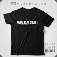 Metal Gear Tshirt printed Tshirt model (MGG007) - super cheap price