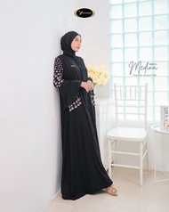 MEDINA DRESS Gamis by Yessana Zipper Belakang