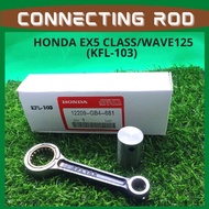 Honda Wave 125 EX5 Class /Wave110-103/Modenas MR3(KFL103mm)(22mm) Connecting Rod Kit Con Rod CONROD Kit Set  (OEM)