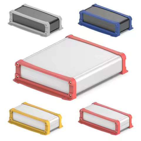 Aluminium Electronic Cable Box Custom Dissipate Heat Circuit Batterie Externe Housing Durable Instru