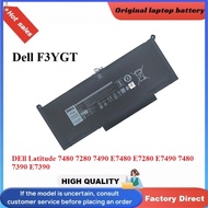 F3YGT Battery for DEll Latitude 7480 7280 7490 E7480 E7280 E7490 7480 7390 E7390 Bateri komputer rib