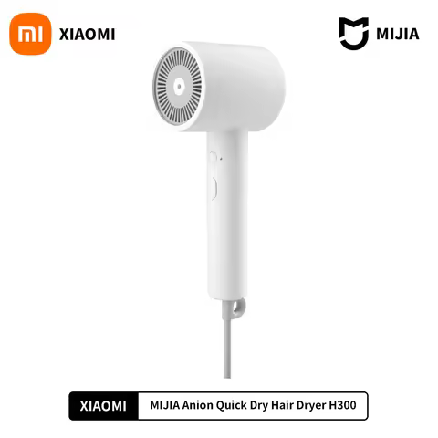 XIAOMI MIJIA Mi Ionic Hair Dryer H300 Quick Dry Negative Ion Hair Care Professional For Home 1600W E