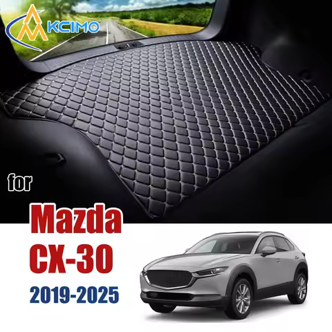 Premium Car Trunk Mat For Mazda CX-30 CX 30 CX30 SUV 2019-2025 Perfect Fit Easy to Clean Waterproof 