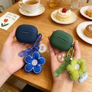 flower keychian case For Skullcandy Mod / JIB True  Case Silicone Earphone cover for Skullcandy JIB 