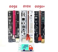 Pci Riser Mining 009S Plus / Riser 009S+ 8 Capacitors Terbaik Dikelasnya