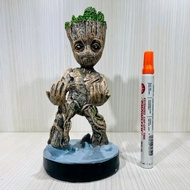 Figure groot guardian of the galaxy stick holder statue mobile phone mobile console Handle About 7 inch High statue Pvc Materialcwkwotsd groot itoys vanmarvel baltos baltoys Toy tokofigure tokoactionfigure Toysbandung toyscollection
