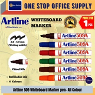 Artline Whiteboard Marker Pen (509A) / Marker Pen / Whiteboard Marker / Chisel Point / 509 Marker Pe