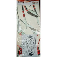 Yamaha LC FI White Graphic Set - BDK-FG000-P5