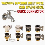 Washing Machine Car Wash Hose Quick Connector Multi Style No Tool Install [WDY-HY1]