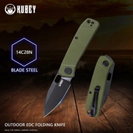 Diskon Kubey Hyde Ku2104 Folding Knife G10 Handle And 14C28N Blade