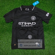 MN_CT AWAY FOOTBALL JERSEY SET BLACK 2025/2026 ADULT - FANS VERSION
