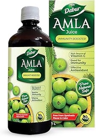 Dabur Amla Juice, 1Ltr- Immunity Booster, Pure, Natural and 100% Ayurvedic Juice