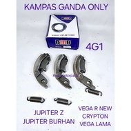 Double Shoes (BMB) JUPITER Z JUPITER BURHAN/ NEW VEGA R/ CRYPTON/ OLD VEGA charcoal clutch