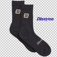 Dissyco - Crew Socks (White Army Green Dark Grey Khaki)