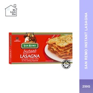 San Remo Instant Lasagna 250G Oven Ready Lasagna Sheets - Halal