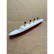 3D printed Titanic ship model, ship toy model