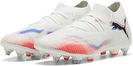 Unisex Future 8 Match Mxsg Football Boots, Puma White PUMA Black Luminous Red, 10 US