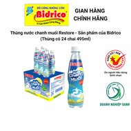 Nước Chanh Muối Restore ( Thùng 24 chai 495ml ) - Sản phẩm của Bidrico