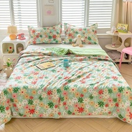 Soybean fiber cotton summer blanket Tomatopicks soft quilted cotton blanket 2mx2m3 cotton blanket su