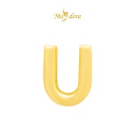 MASDORA 916 Gold Beads Bead Emas ~ Alphabet 3D - U (EMAS 916/22K)