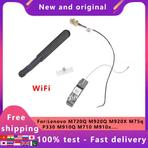 For Lenovo Tiny4 Tiny5 .ThinkCentre M75q M720Q M920Q M920X P330 M910Q M710q New antenna Wifi cable