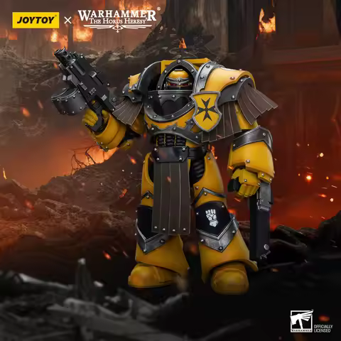 JOYTOY Warhammer 40K 1/18 Imperial Fists Legion Cataphractii Terminator Squad Legion Cataphractii wi