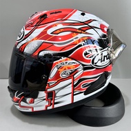 ARAI RX7X Red Crane Full Face Helmet Arai RX7X Full Face Helmet Arai Riding Hat Full Face Motorcycle