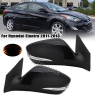 Door Side Rear View Mirror Assembly For Hyundai Elantra Langdon 2011 2012 2013 With 6 Wire Turn Signal Light Outside Ass